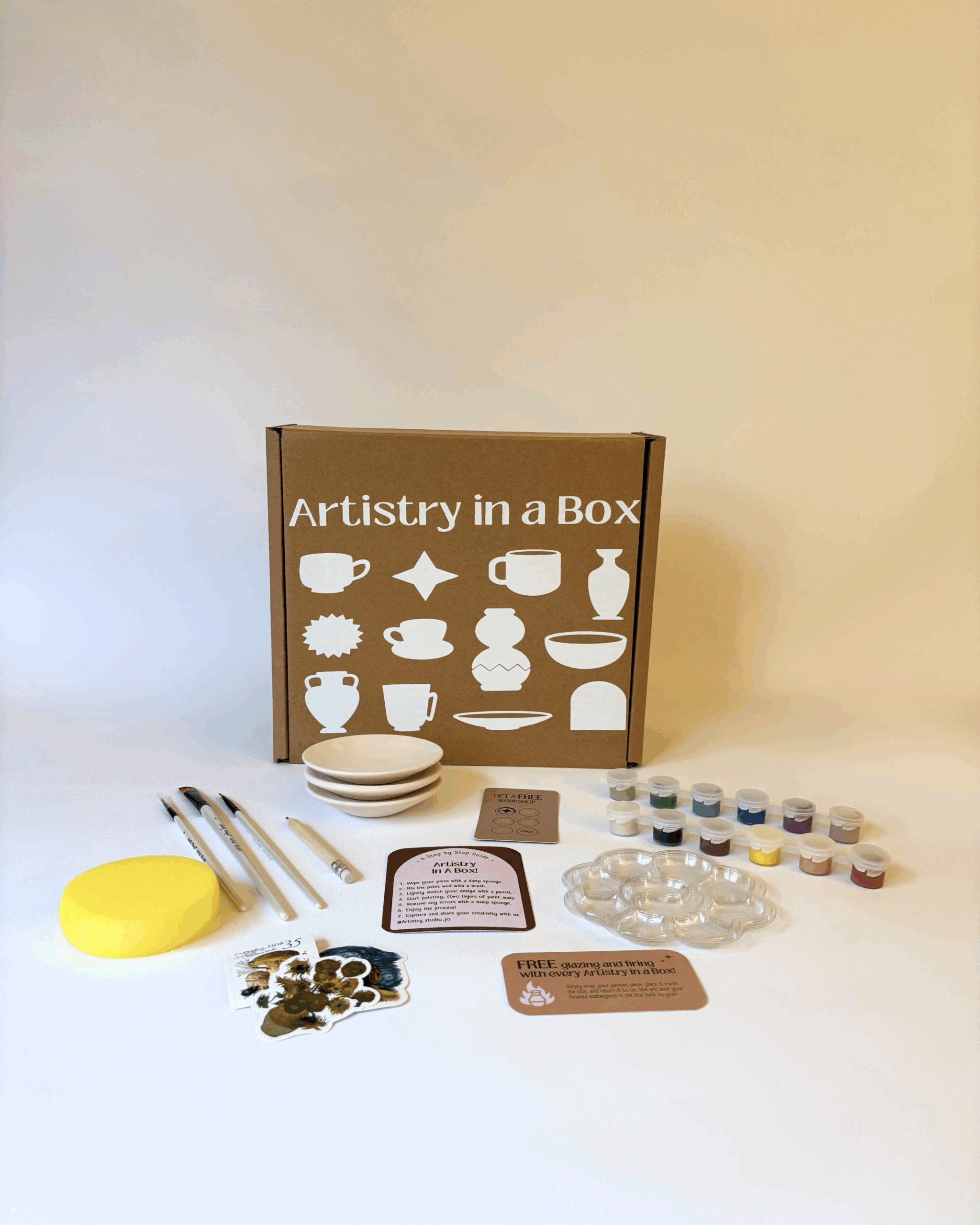 Triple Mini Plates Box